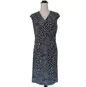 Jones NY Womens Mock Wrap Dress size 12